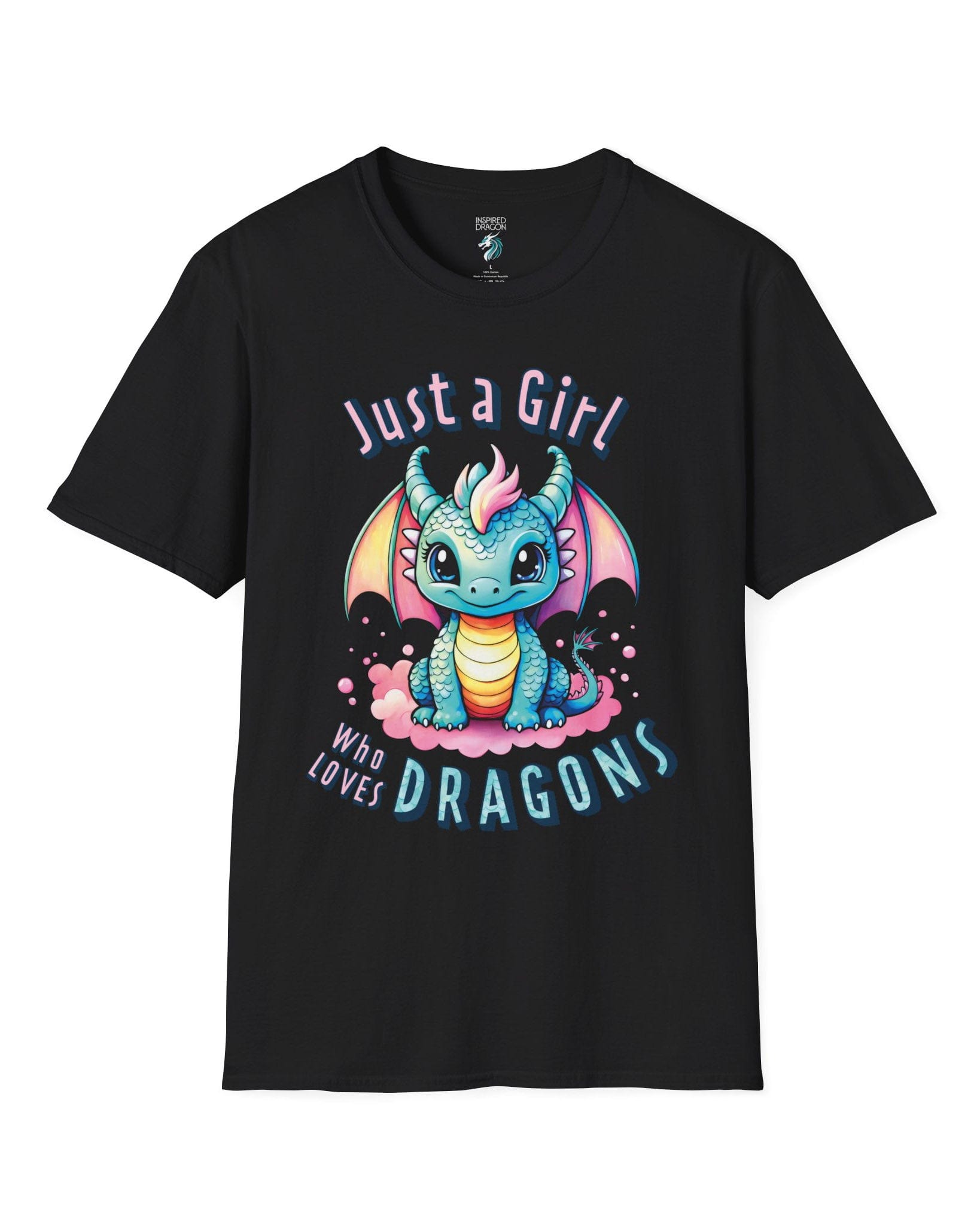 Cute Girls Clothing - This Girl Loves Dragons Fun T Shirt Cute Girls Clothing - This Girl Loves Dragons Fun T Shirt
